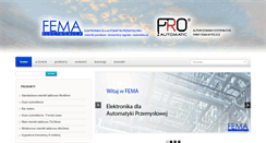 Desktop Screenshot of fema.pl